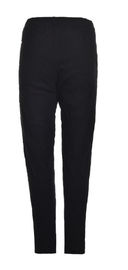 Kintting Fabric Ladies Slim Fit Trousers Single Color Environmental Friendly